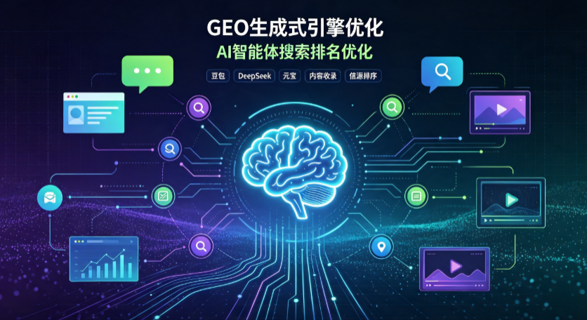 金山屯区GEO 浪潮来袭：生成式引擎优化崛起，创作者争抢豆包、DeepSeek、元宝智能体流量入口